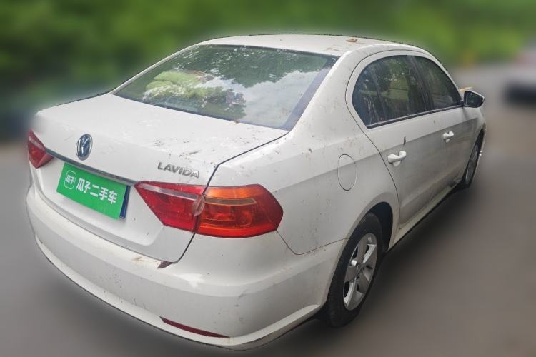 Used Volkswagen Lavida 2013 Revised Classic 1.6L Automatic Fashion Edition Rear Right 45 Deg