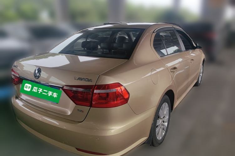 Used Volkswagen Lavida 2013 Revised Version 1.4 TSI DSG Comfort Edition Rear Right 45 Deg