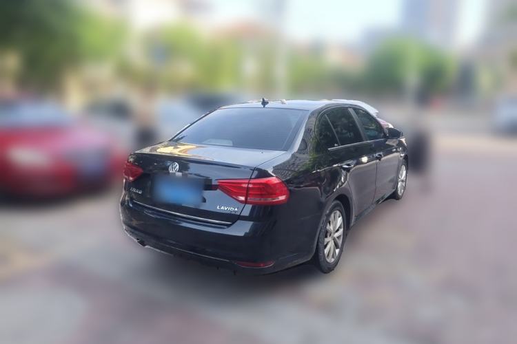Used Volkswagen Lavida 2015 1.6L Automatic Comfort Edition Rear Right 45 Deg