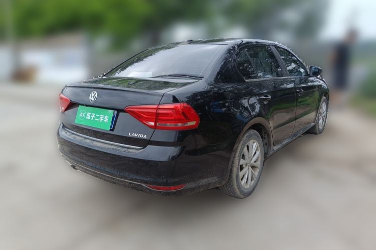 Used Volkswagen Lavida 2015 1.6L Automatic Comfort Edition Rear Right 45 Deg