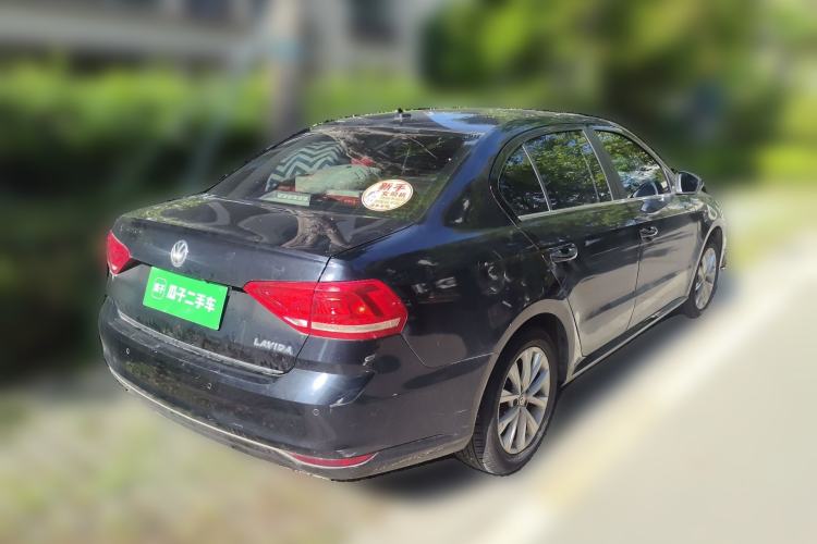 Used Volkswagen Lavida 2015 1.6L Automatic Comfort Edition Rear Right 45 Deg