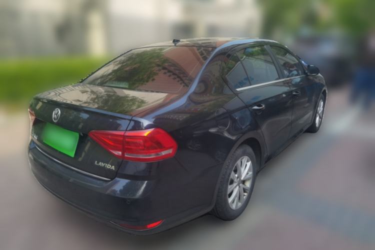 Used Volkswagen Lavida 2015 1.6L Manual Comfort Edition Rear Right 45 Deg