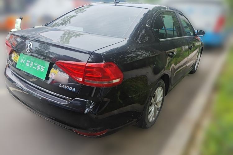 Used Volkswagen Lavida 2015 1.6L Automatic Comfort Edition Rear Right 45 Deg