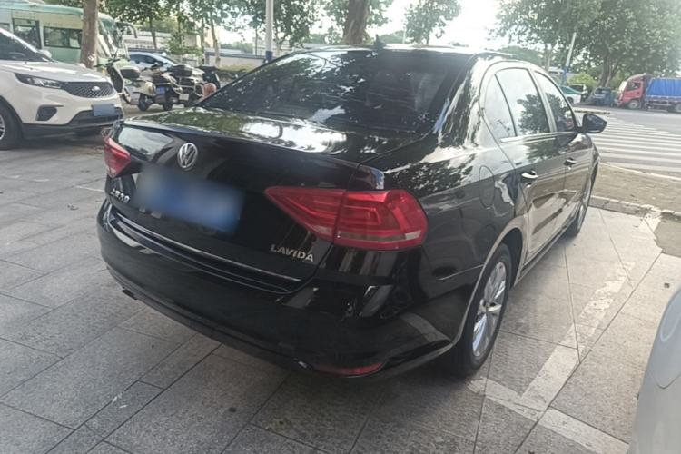 Used Volkswagen Lavida 2015 1.6L Automatic Comfort Edition Rear Right 45 Deg