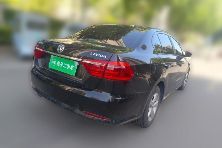 Used Volkswagen Lavida 2015 1.6L Automatic Fashion Edition Rear Right 45 Deg