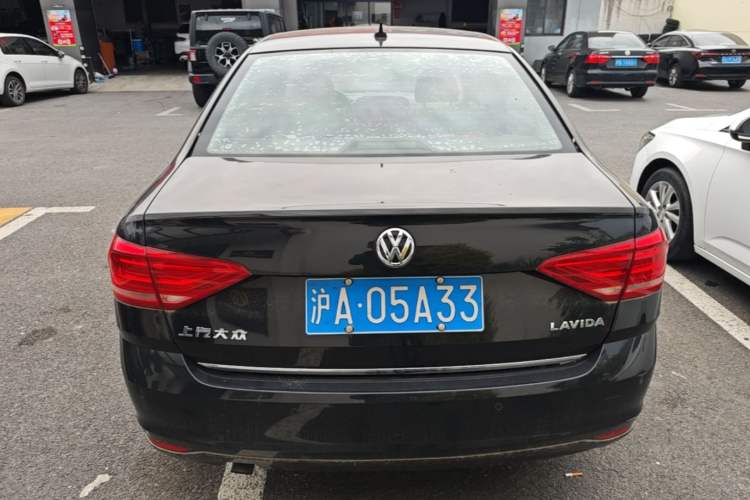 Used Volkswagen Lavida 2015 1.6L Automatic Comfort Edition Rear