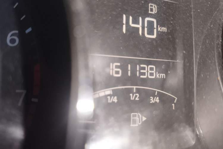 Used Volkswagen Lavida 2015 1.6L Automatic Comfort Edition Odometer Close Up