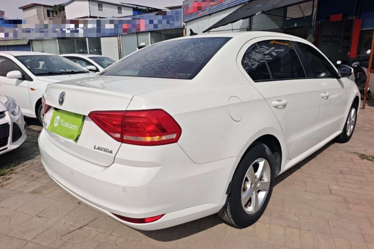 Used Volkswagen Lavida 2015 1.6L Manual Fashion Edition Rear Right 45 Deg