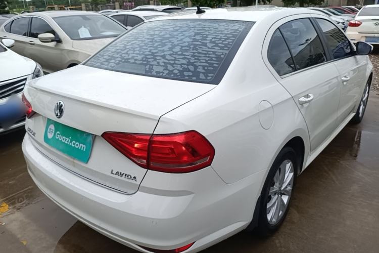 Used Volkswagen Lavida 2015 1.6L Automatic Comfort Edition Rear Right 45 Deg