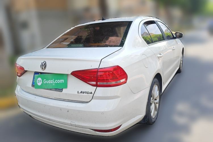 Used Volkswagen Lavida 2015 1.6L Automatic Comfort Edition Rear Right 45 Deg