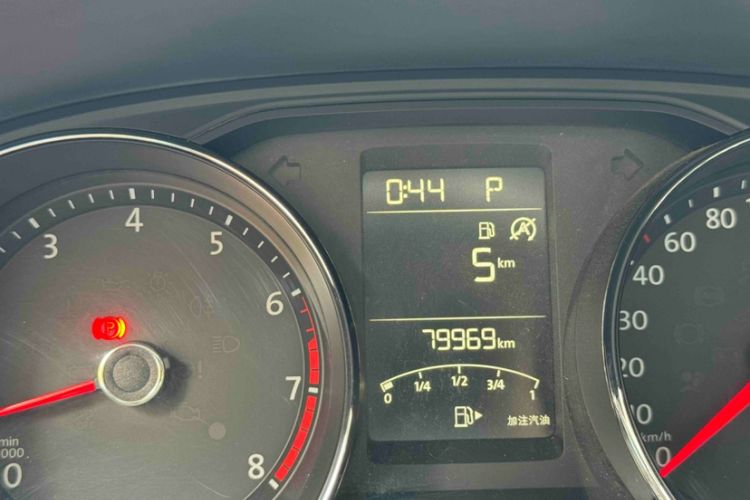 Used Volkswagen Lavida 2017 230TSI DSG Comfort Edition Odometer Close Up