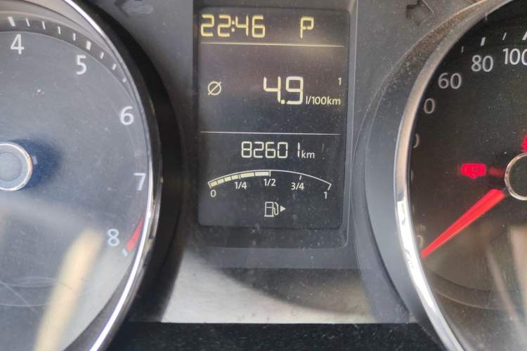 Used Volkswagen Lavida 2017 230TSI DSG Comfort Edition Odometer Close Up