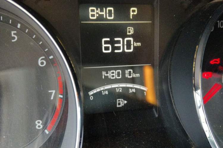 Used Volkswagen Lavida 2017 230TSI DSG Comfort Edition Odometer Close Up