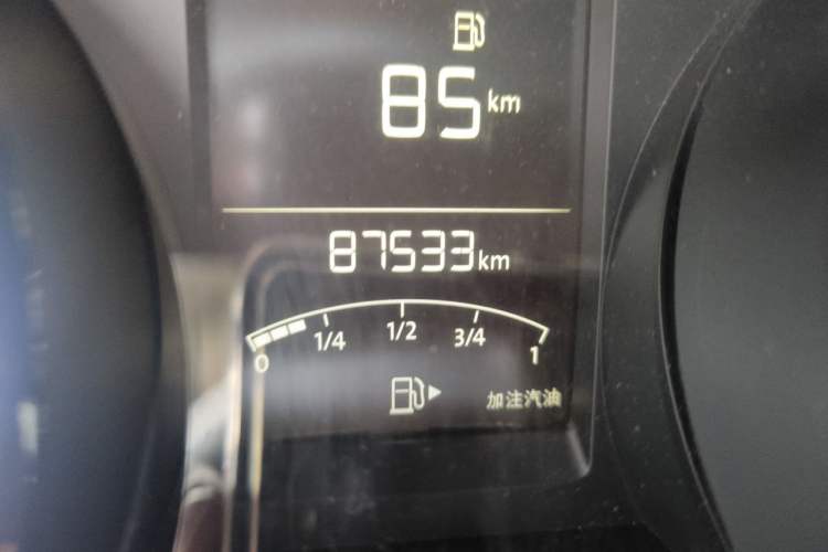 Used Volkswagen Lavida 2017 1.6L Automatic Fashion Edition Odometer Close Up