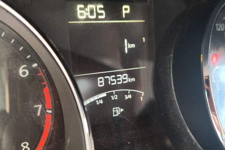Used Volkswagen Lavida 2017 230TSI DSG Comfort Edition Odometer Close Up