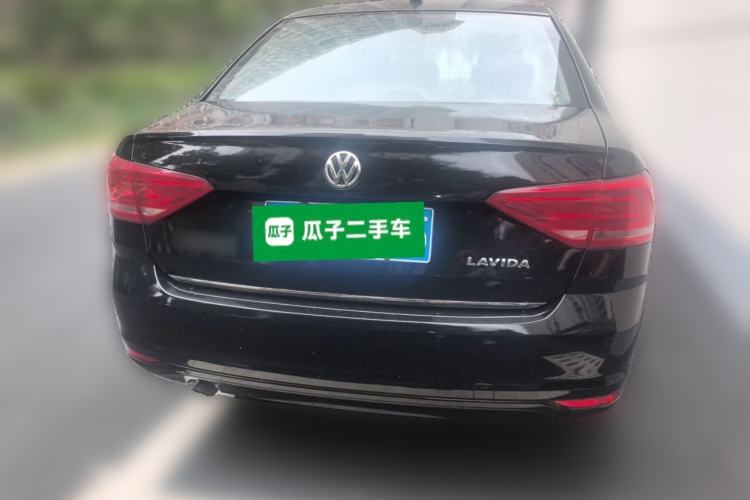 Used Volkswagen Lavida 2017 1.6L Automatic Comfort Edition Rear