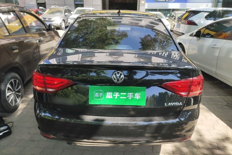 Used Volkswagen Lavida 2017 1.6L Manual Fashion Edition Rear