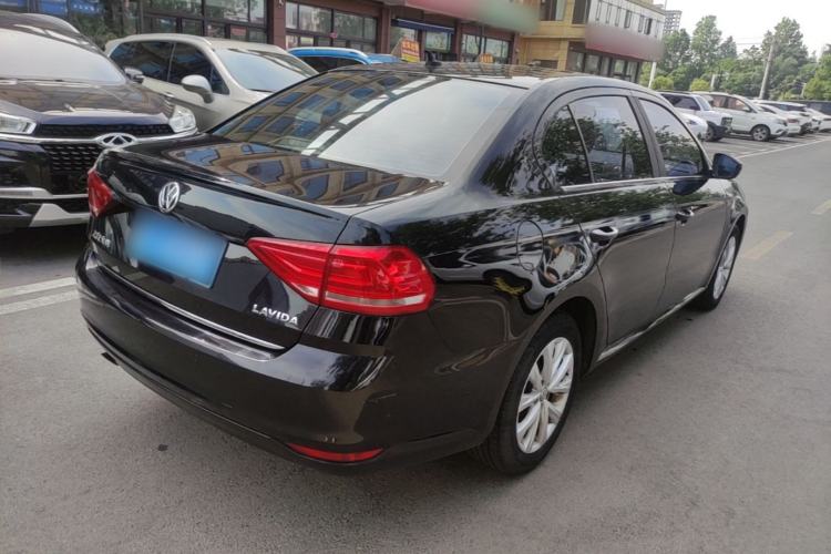 Used Volkswagen Lavida 2017 1.6L Automatic Comfort Edition Rear Right 45 Deg