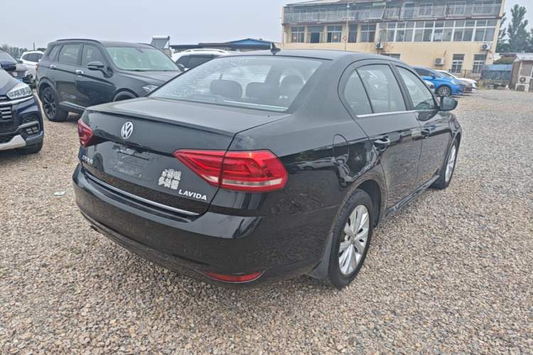 Used Volkswagen Lavida 2017 1.6L Automatic Comfort Edition Rear Right 45 Deg