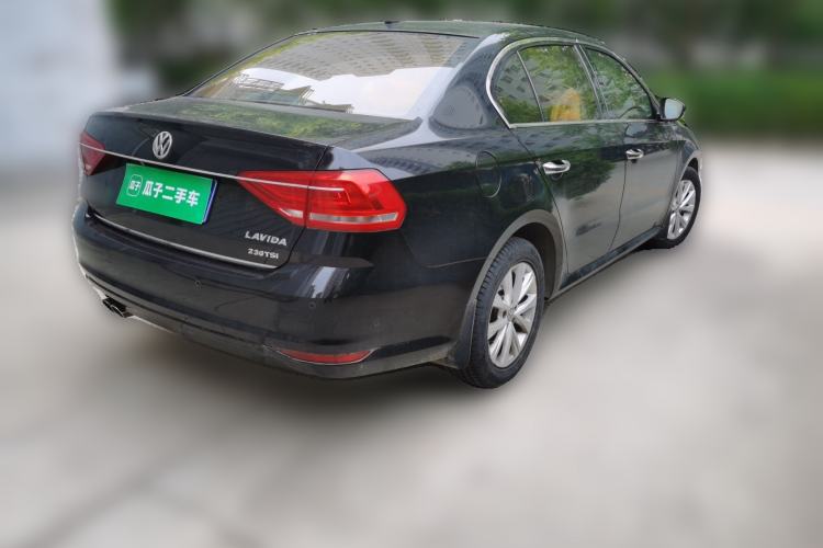 Used Volkswagen Lavida 2017 1.6L Manual Comfort Edition Rear Right 45 Deg