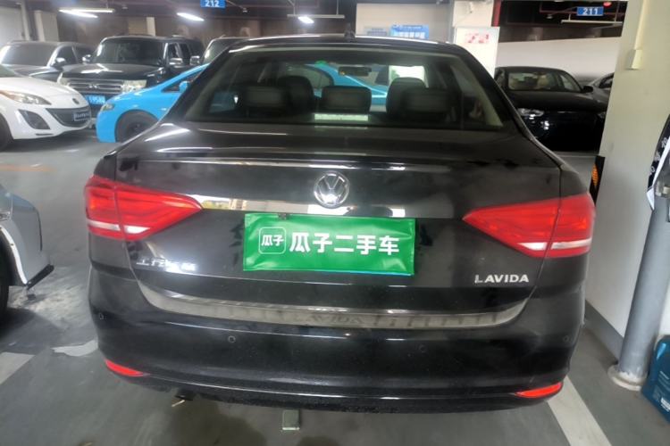 Used Volkswagen Lavida 2017 1.6L Manual Fashion Edition Rear