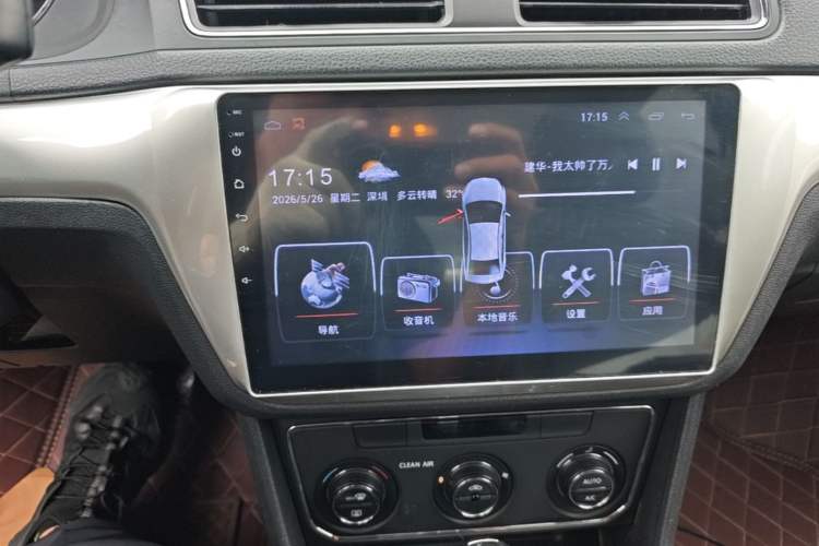 Used Volkswagen Lavida 2017 230TSI DSG Comfort Edition Audio And AC Panel