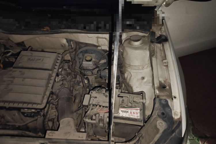 Used Volkswagen Lavida 2017 1.6L Automatic Comfort Edition Engine Bay Left