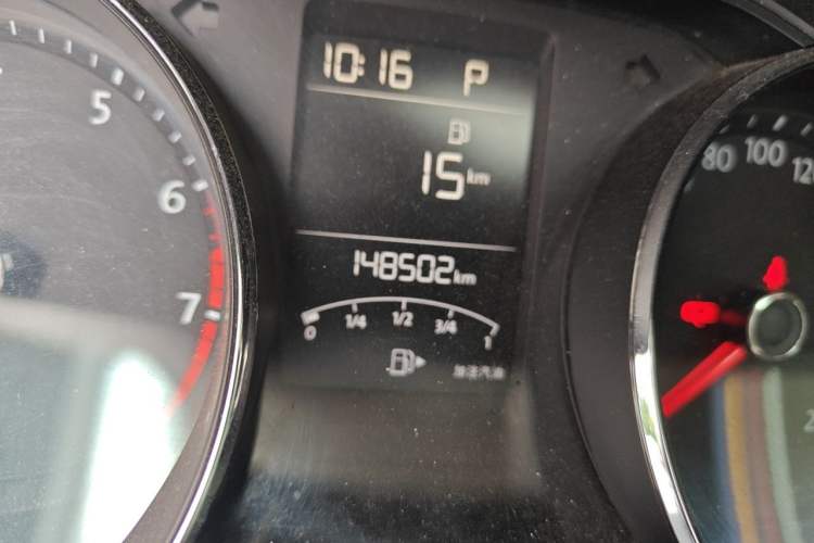 Used Volkswagen Lavida 2017 230TSI DSG Comfort Edition Odometer Close Up
