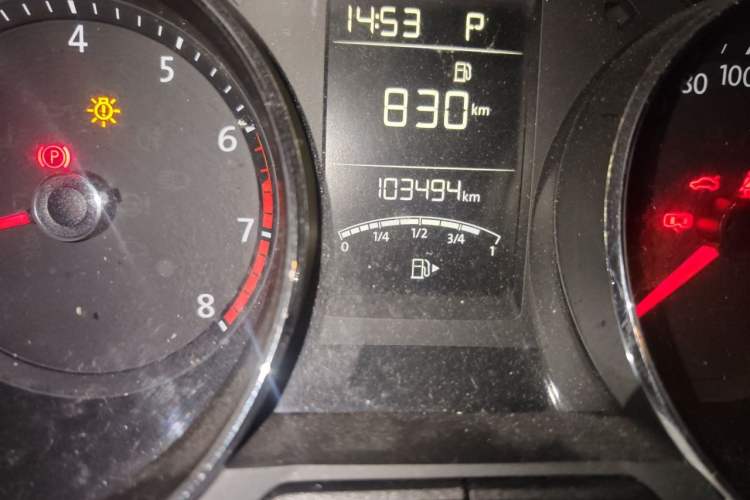 Used Volkswagen Lavida 2017 230TSI DSG Comfort Edition Odometer Close Up