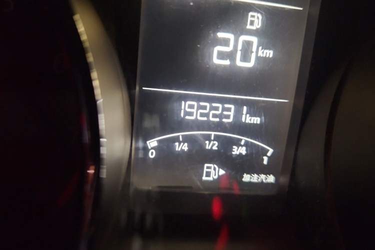 Used Volkswagen Lavida 2017 1.6L Automatic Comfort Edition Odometer Close Up