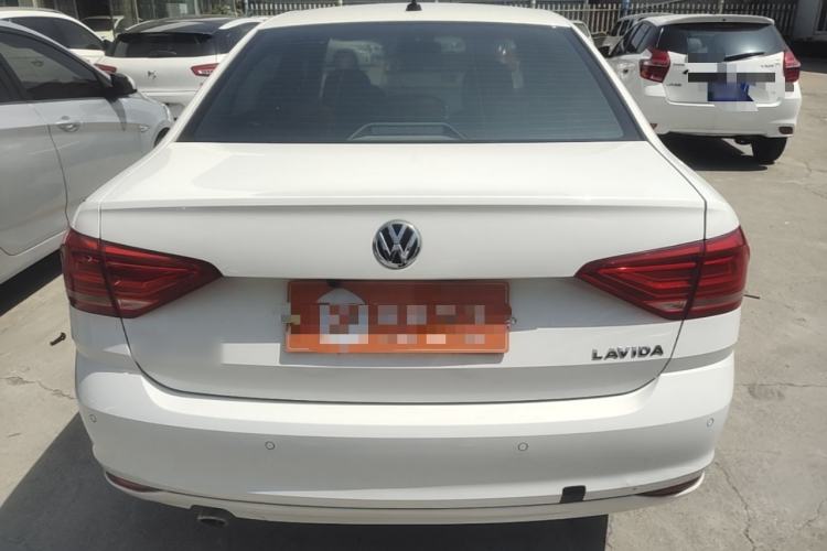 Used Volkswagen Lavida 2017 1.6L Manual Fashion Edition Rear