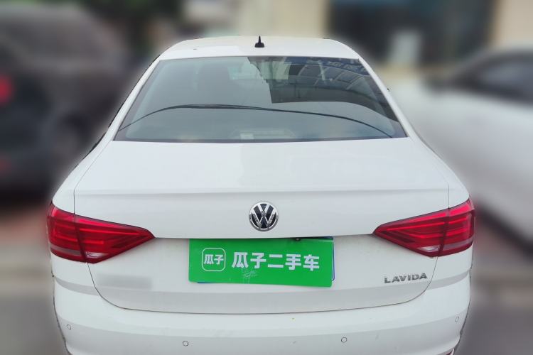 Used Volkswagen Lavida 2017 1.6L Manual Fashion Edition Rear