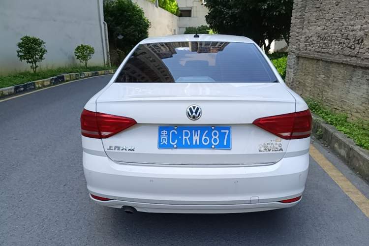 Used Volkswagen Lavida 2017 1.6L Automatic Comfort Edition Rear