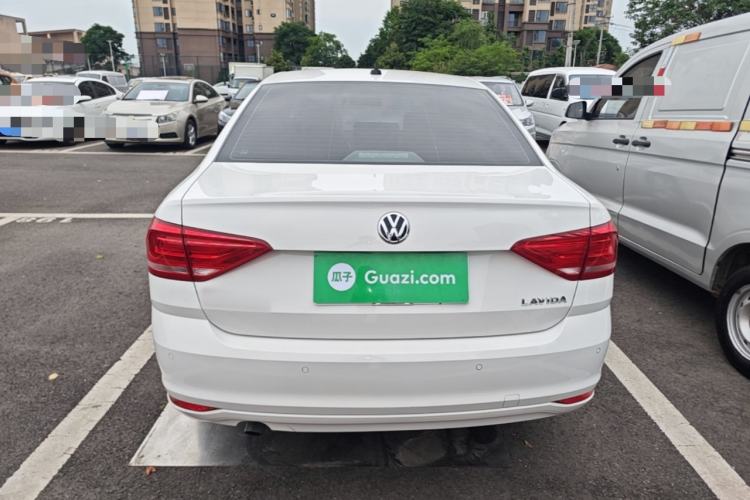 Used Volkswagen Lavida 2017 1.6L Manual Fashion Edition Rear