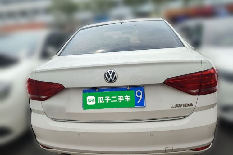 Used Volkswagen Lavida 2017 1.6L Manual Comfort Edition Rear