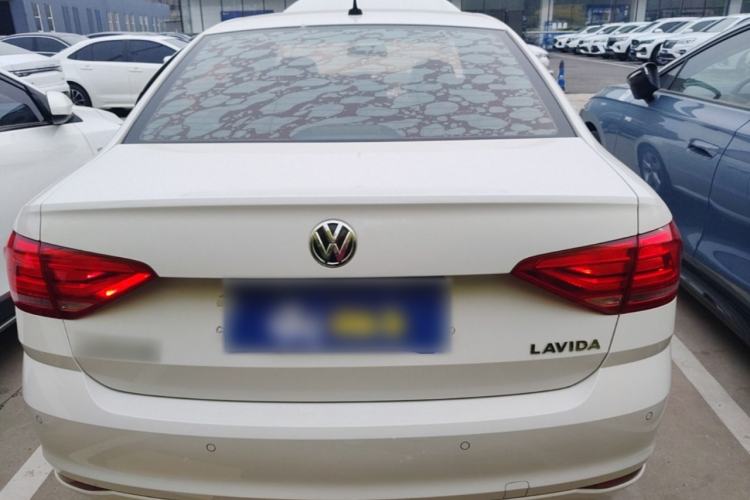 Used Volkswagen Lavida 2017 1.6L Manual Fashion Edition Rear