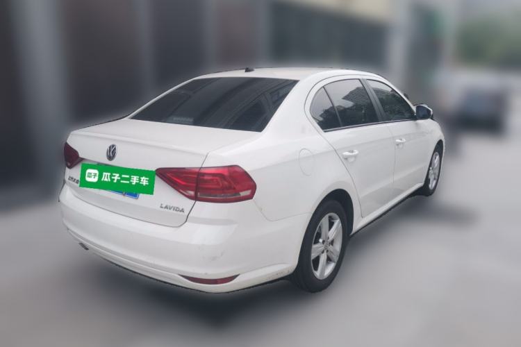 Used Volkswagen Lavida 2017 1.6L Automatic Fashion Edition Rear Right 45 Deg