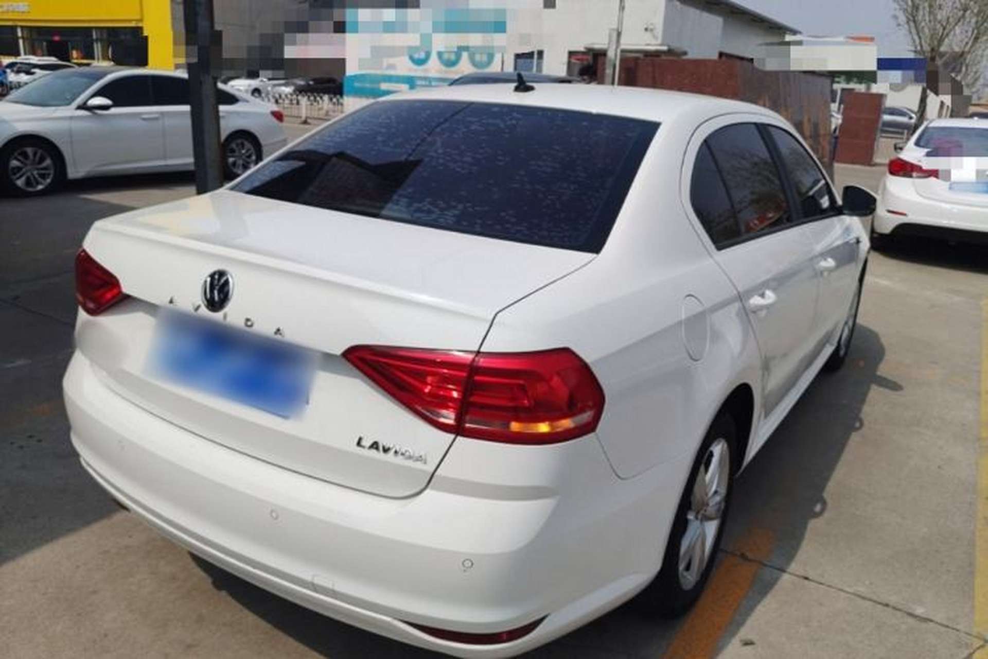 Used Volkswagen Lavida 2017 1.6L Automatic Fashion Edition Rear Right 45 Deg