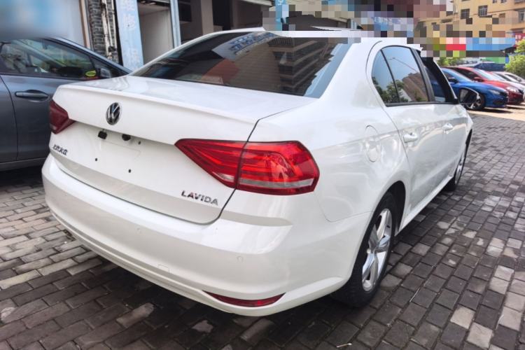 Used Volkswagen Lavida 2017 1.6L Automatic Fashion Edition Rear Right 45 Deg