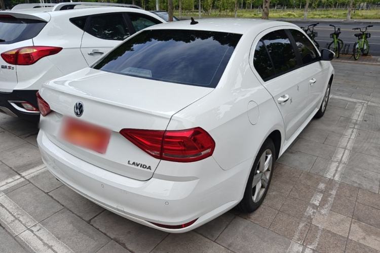 Used Volkswagen Lavida 2017 1.6L Manual Fashion Edition Rear Right 45 Deg