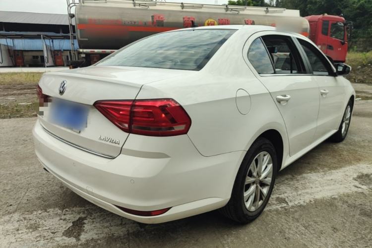 Used Volkswagen Lavida 2017 1.6L Automatic Comfort Edition Rear Right 45 Deg