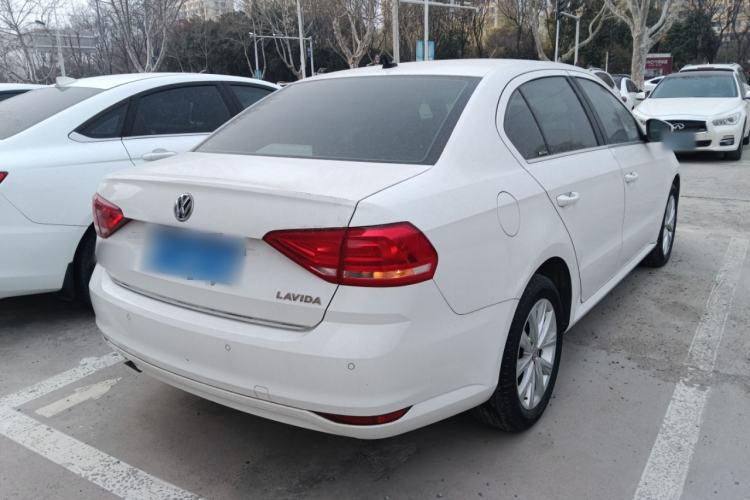 Used Volkswagen Lavida 2017 1.6L Automatic Comfort Edition Rear Right 45 Deg
