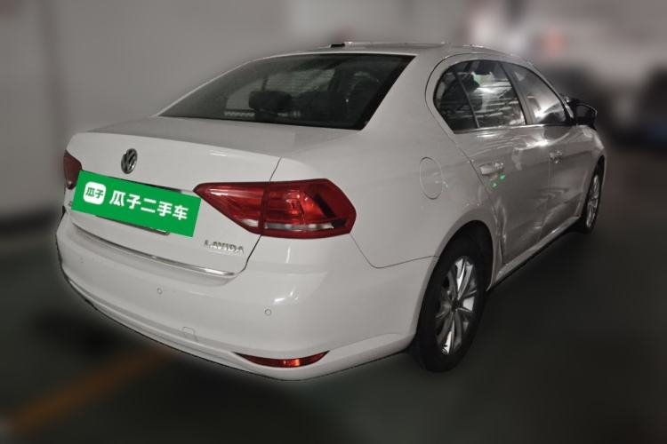 Used Volkswagen Lavida 2017 1.6L Automatic Comfort Edition Rear Right 45 Deg
