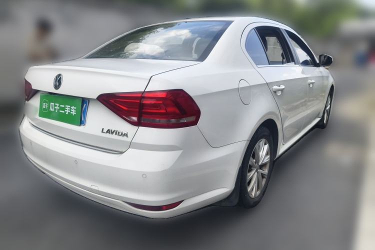 Used Volkswagen Lavida 2017 1.6L Automatic Comfort Edition Rear Right 45 Deg