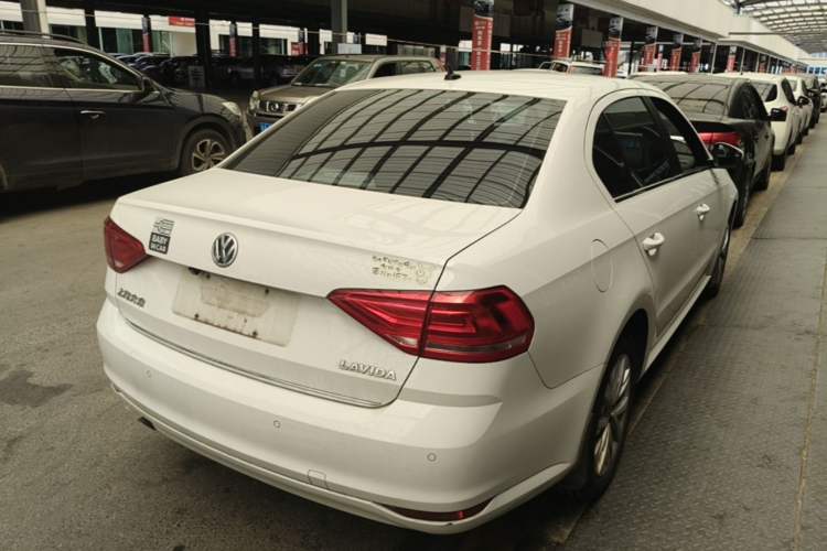Used Volkswagen Lavida 2017 1.6L Automatic Comfort Edition Rear Right 45 Deg