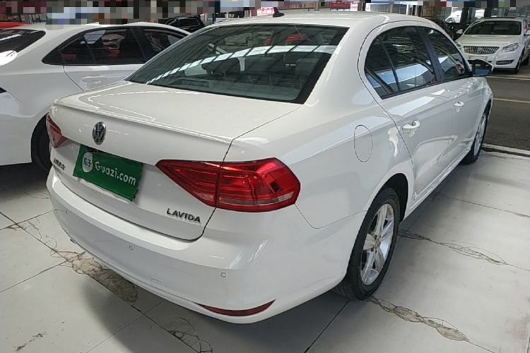 Used Volkswagen Lavida 2017 1.6L Automatic Fashion Edition Rear Right 45 Deg