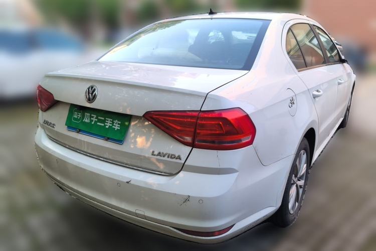 Used Volkswagen Lavida 2017 1.6L Automatic Comfort Edition Rear Right 45 Deg