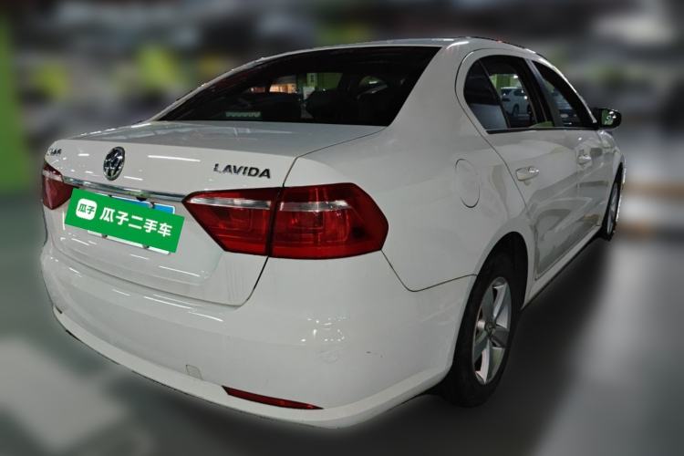 Used Volkswagen Lavida 2017 1.6L Automatic Comfort Edition Rear Right 45 Deg