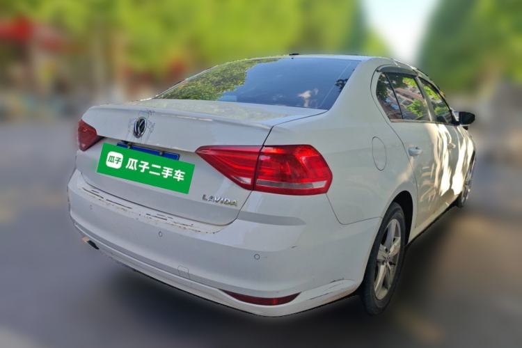 Used Volkswagen Lavida 2017 1.6L Automatic Fashion Edition Rear Right 45 Deg