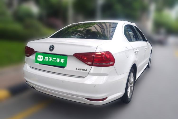 Used Volkswagen Lavida 2017 1.6L Automatic Comfort Edition Rear Right 45 Deg
